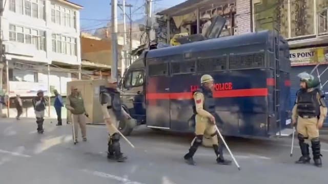 Ladakh Clashes Turn Violent: 50 Injured, Curfew Imposed